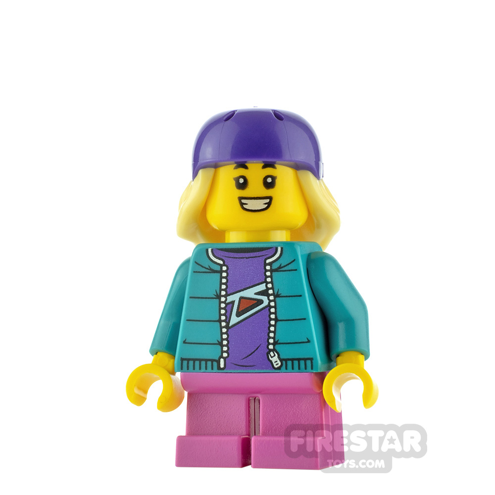 City Minifigures Lego Wetsuit Blue Sign Life Jacket 60058 cty0469